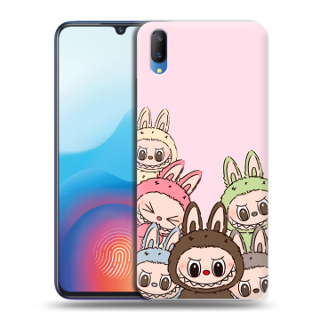 Пластиковый чехол на Vivo V11 с принтом Лабубу