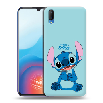 Пластиковый чехол на Vivo V11 с принтом Лило и Стич Пластиковый чехол на Vivo V11 с принтом Лило и Стич