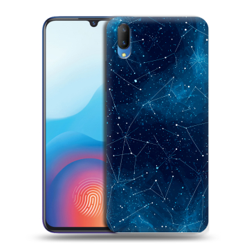 Пластиковый чехол на Vivo V11 с принтом Космос звезды