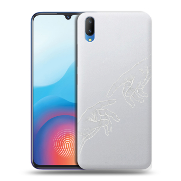 Пластиковый чехол на Vivo V11 с принтом Сотворение мира