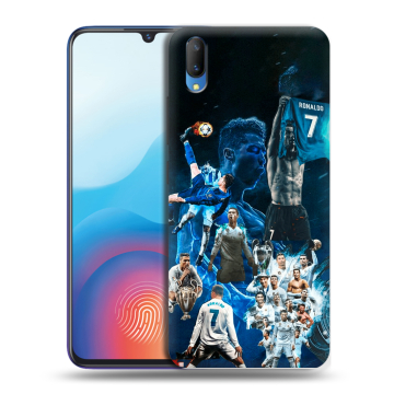 Пластиковый чехол на Vivo V11 с принтом Реал Роналдо
