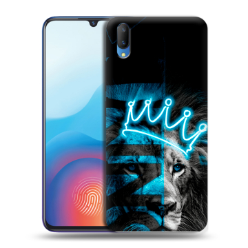 Пластиковый чехол на Vivo V11 с принтом Король лев