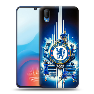 Пластиковый чехол на Vivo V11 с принтом Chelsea Челси