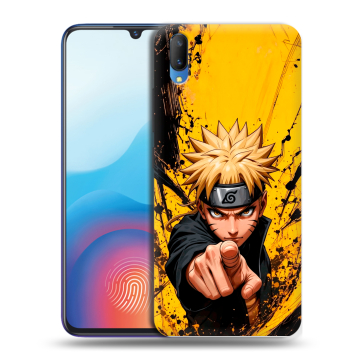 Пластиковый чехол на Vivo V11 с принтом Naruto Наруто