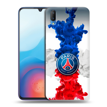 Пластиковый чехол на Vivo V11 с принтом PSG ПСЖ
