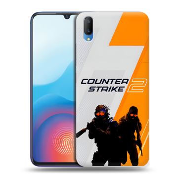 Пластиковый чехол на Vivo V11 с принтом Counter Strike