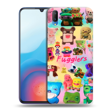 Пластиковый чехол на Vivo V11 с принтом Флагер Fuggler