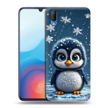 Пластиковый чехол на Vivo V11 с принтом Новый год