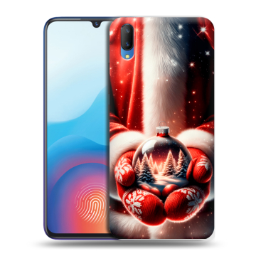 Пластиковый чехол на Vivo V11 с принтом Новый год