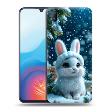 Пластиковый чехол на Vivo V11 с принтом Новый год