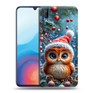 Пластиковый чехол на Vivo V11 с принтом Новый год