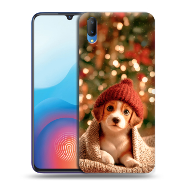 Пластиковый чехол на Vivo V11 с принтом Новый год