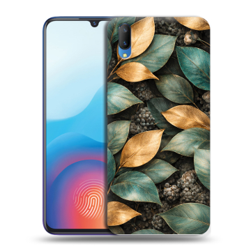 Пластиковый чехол на Vivo V11 с принтом женский