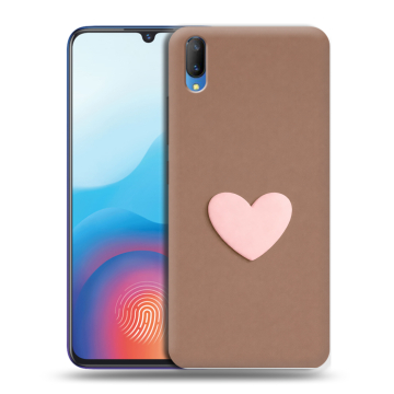 Пластиковый чехол на Vivo V11 с принтом женский