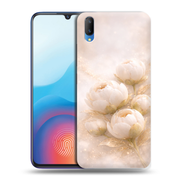 Пластиковый чехол на Vivo V11 с принтом женский