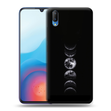 Пластиковый чехол на Vivo V11 с принтом женский