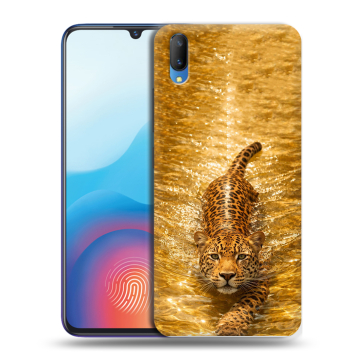 Пластиковый чехол на Vivo V11 с принтом женский