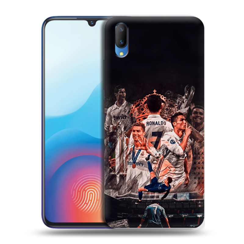 Пластиковый чехол на Vivo V11 с принтом Реал Роналдо Real Ronaldo Пластиковый чехол на Vivo V11 с принтом Реал Роналдо Real Ronaldo