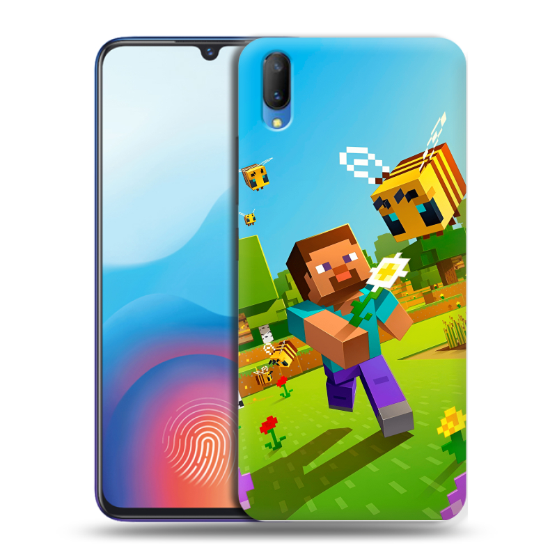 Пластиковый чехол на Vivo V11 с принтом Майнкрафт Minecraft Пластиковый чехол на Vivo V11 с принтом Майнкрафт Minecraft