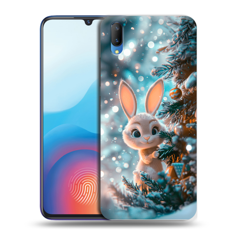 Пластиковый чехол на Vivo V11 с принтом Новый год Пластиковый чехол на Vivo V11 с принтом Новый год