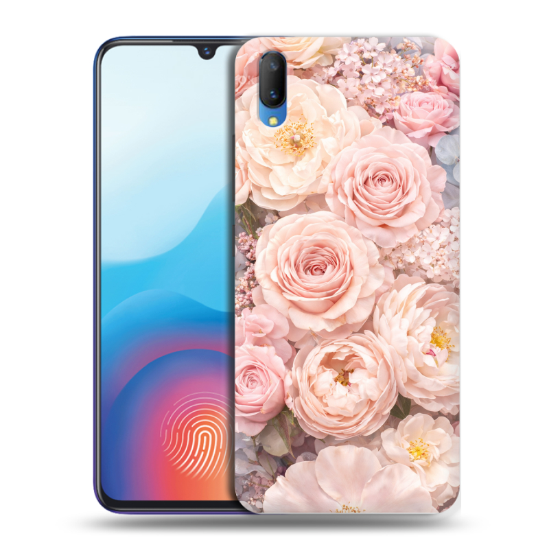 Пластиковый чехол на Vivo V11 с принтом женский Пластиковый чехол на Vivo V11 с принтом женский