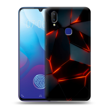 Пластиковый чехол на Vivo V11i с принтом Яркие абстракции Пластиковый чехол на Vivo V11i с принтом Яркие абстракции