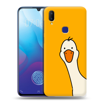 Пластиковый чехол на Vivo V11i с принтом Утка