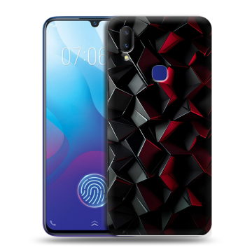 Пластиковый чехол на Vivo V11i с принтом Абстракция
