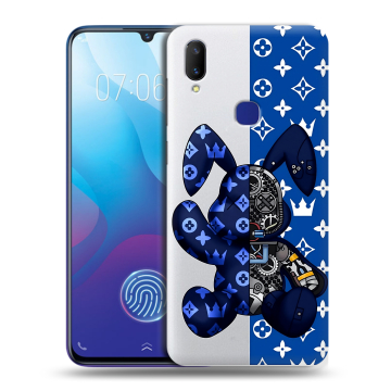 Пластиковый чехол на Vivo V11i с принтом Луи робот