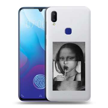 Пластиковый чехол на Vivo V11i с принтом Мона Лиза