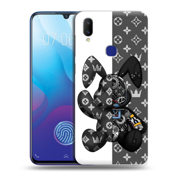 Пластиковый чехол на Vivo V11i с принтом Луи робот
