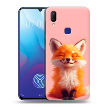 Пластиковый чехол на Vivo V11i с принтом милая лиса