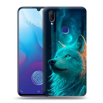Пластиковый чехол на Vivo V11i с принтом бабочки саккура