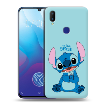 Пластиковый чехол на Vivo V11i с принтом Лило и Стич