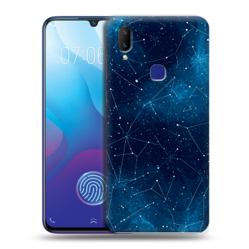 Пластиковый чехол на Vivo V11i с принтом Космос звезды
