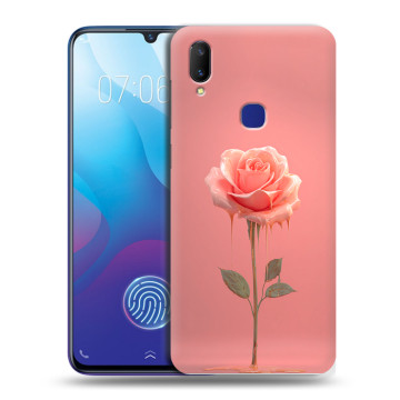 Пластиковый чехол на Vivo V11i с принтом Розовая роза