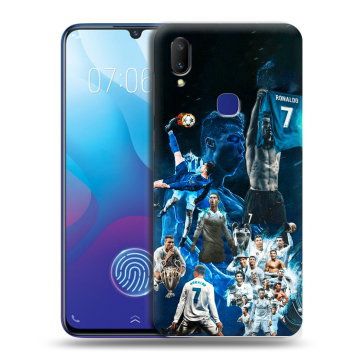 Пластиковый чехол на Vivo V11i с принтом Реал Роналдо Пластиковый чехол на Vivo V11i с принтом Реал Роналдо