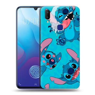 Пластиковый чехол на Vivo V11i с принтом Лило и Стич