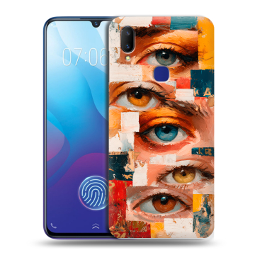Пластиковый чехол на Vivo V11i с принтом Модный принт