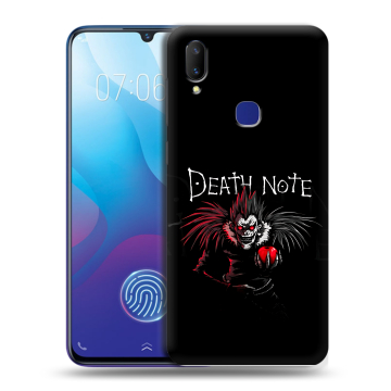 Пластиковый чехол на Vivo V11i с принтом Death note Тетрадь смерти