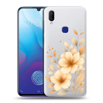 Пластиковый чехол на Vivo V11i с принтом для девушки
