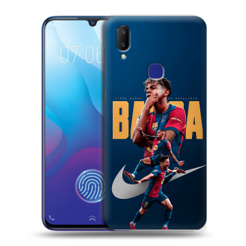 Пластиковый чехол на Vivo V11i с принтом Барселона Barca Yamal 
