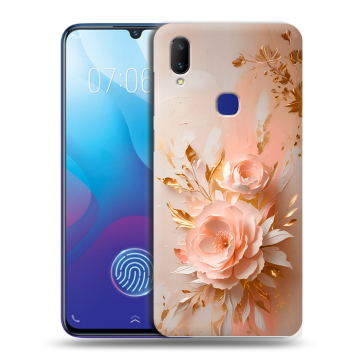 Пластиковый чехол на Vivo V11i с принтом женский