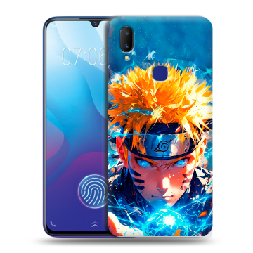 Пластиковый чехол на Vivo V11i с принтом Аниме Наруто Naruto
