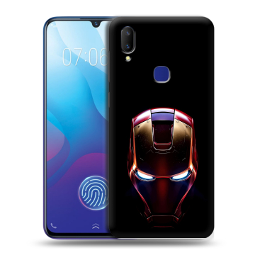 Пластиковый чехол на Vivo V11i с принтом IronMan Железный человек