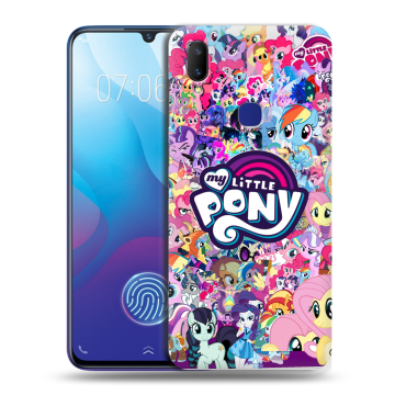 Пластиковый чехол на Vivo V11i с принтом My little pony Дружба чудо