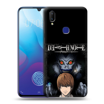 Пластиковый чехол на Vivo V11i с принтом Death note Тетрадь смерти