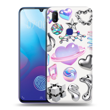 Пластиковый чехол на Vivo V11i с принтом Y2K