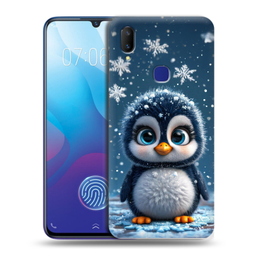 Пластиковый чехол на Vivo V11i с принтом Новый год