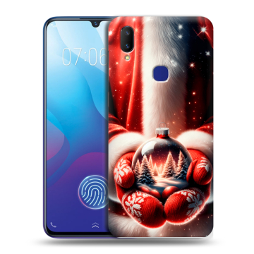 Пластиковый чехол на Vivo V11i с принтом Новый год